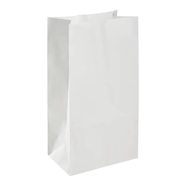 [1,000 ct] 12 lb Paper Bag, White