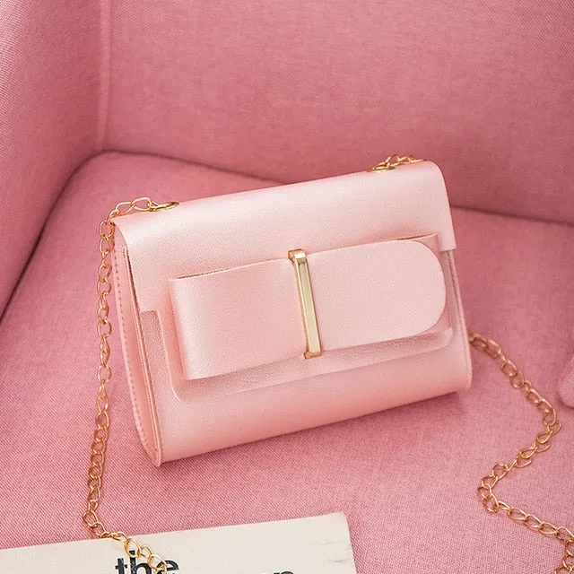 2019 New Arrival Women Bag Crossbody Bags for Women heart Buckle Handbag Glitter Sequins Chain Shoulder Bag PU Leather Handbags