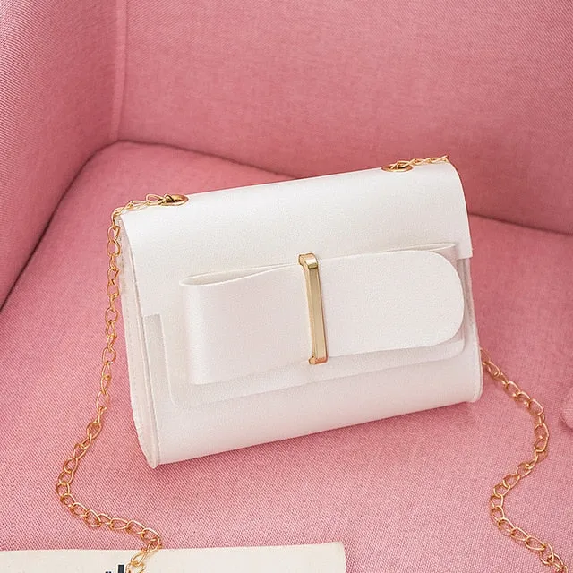 2019 New Arrival Women Bag Crossbody Bags for Women heart Buckle Handbag Glitter Sequins Chain Shoulder Bag PU Leather Handbags