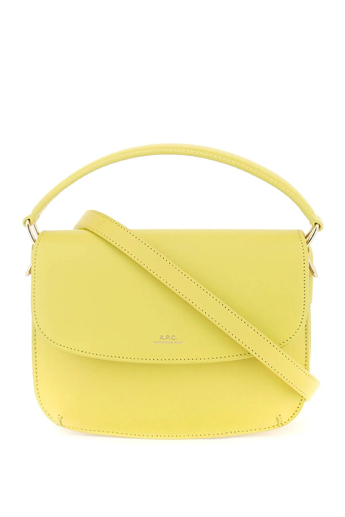 A.P.C. Mini Leather Shoulder Handbag