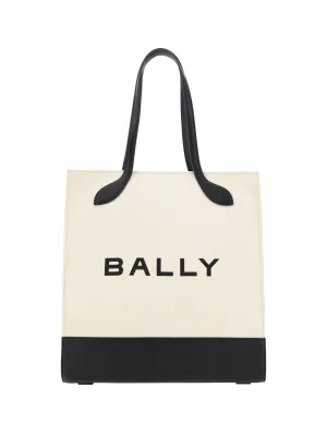 Bally Chic Monochrome Leather Tote Bag