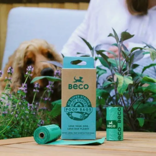 Beco Poop Bags Mint Scented - 60 Pack