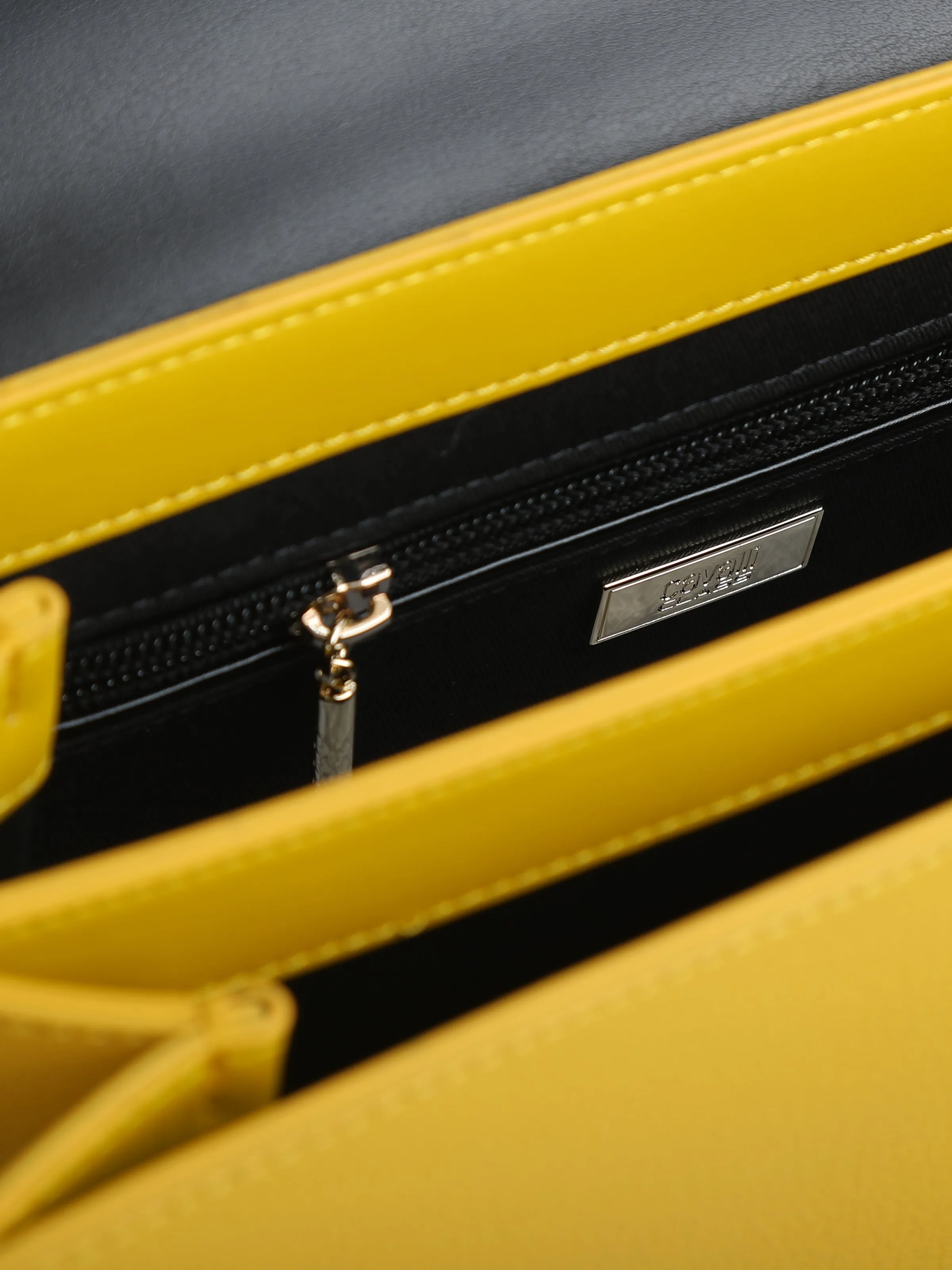 Black/Yellow Shoulder Bag