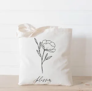 Blossom Wildflower Tote Bag