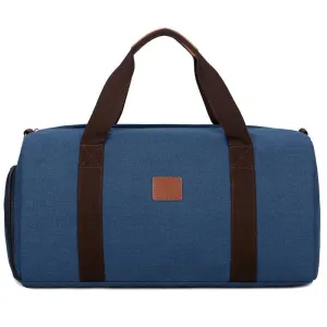 Buffalo Vintage Large Capacity Duffle Bag- NavyBlue