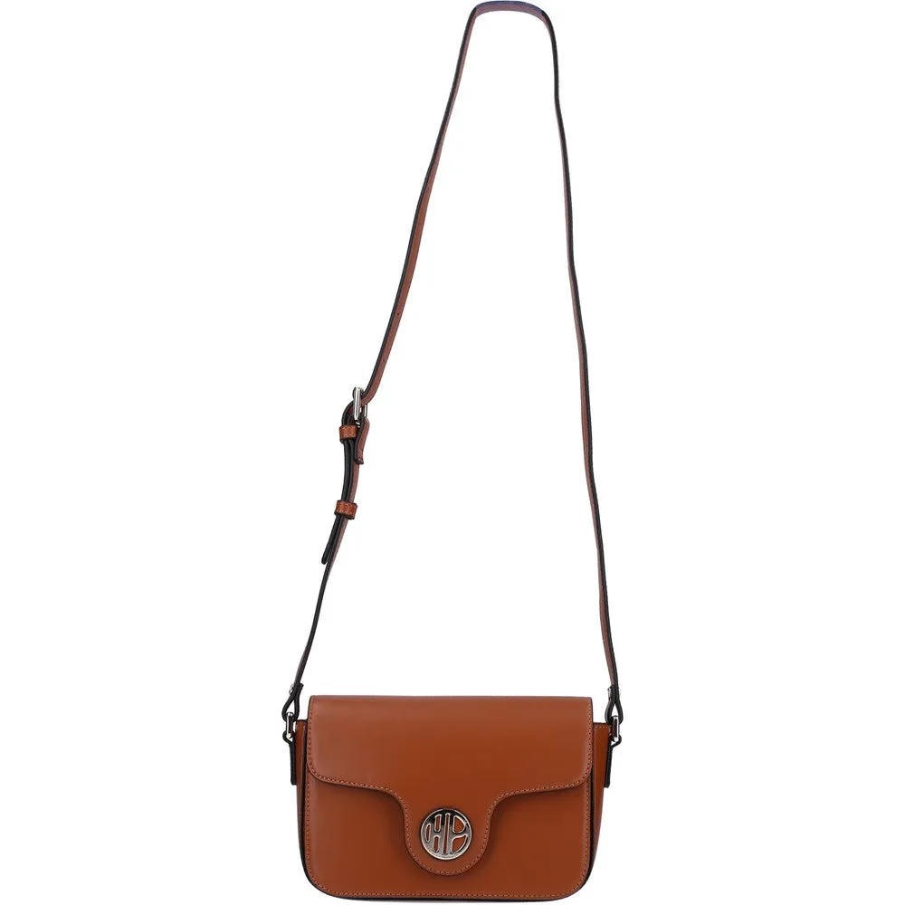 Camel Malgun Crossbody Bag