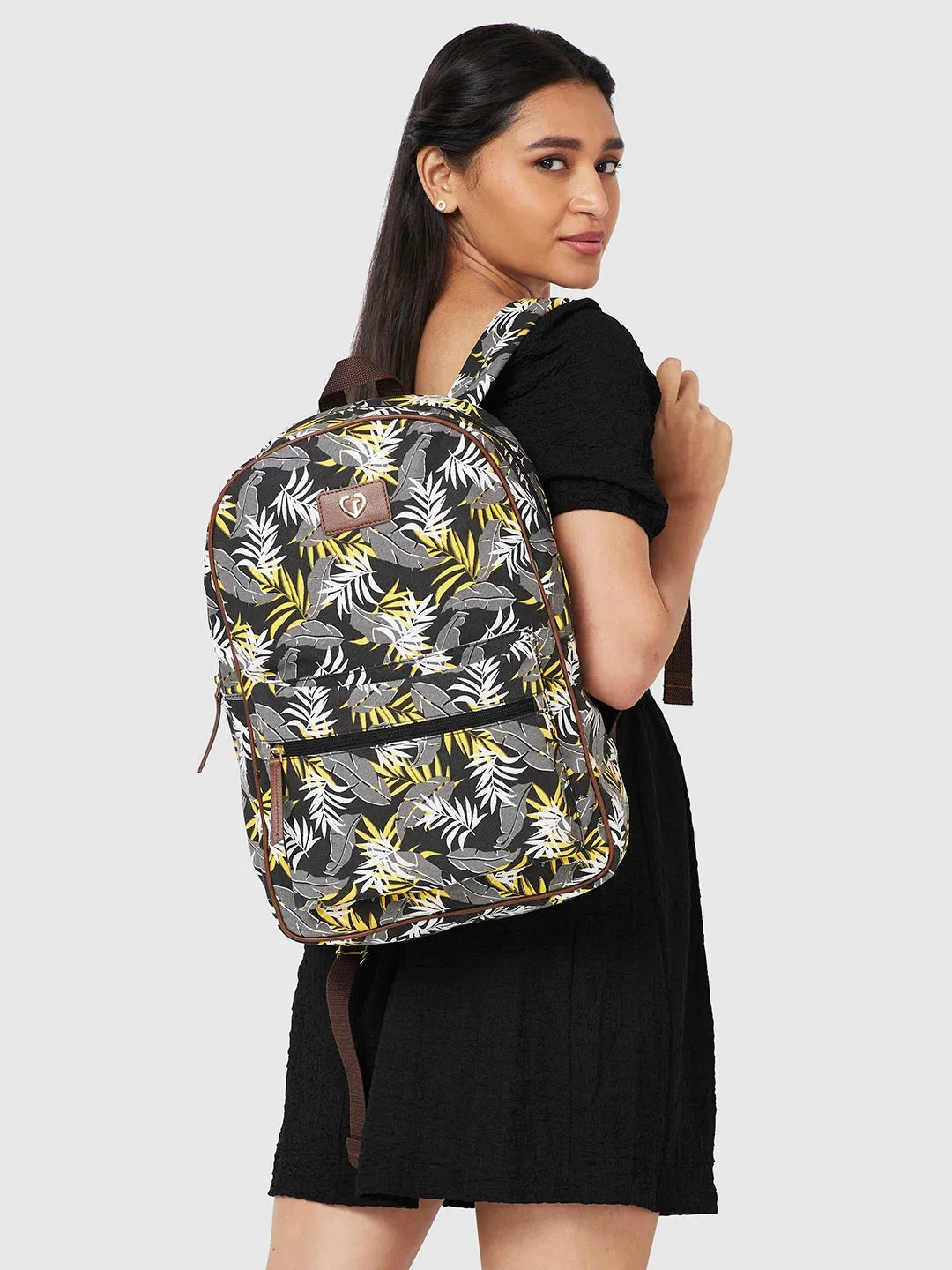 Caprese Shay Laptop Backpack Large Black