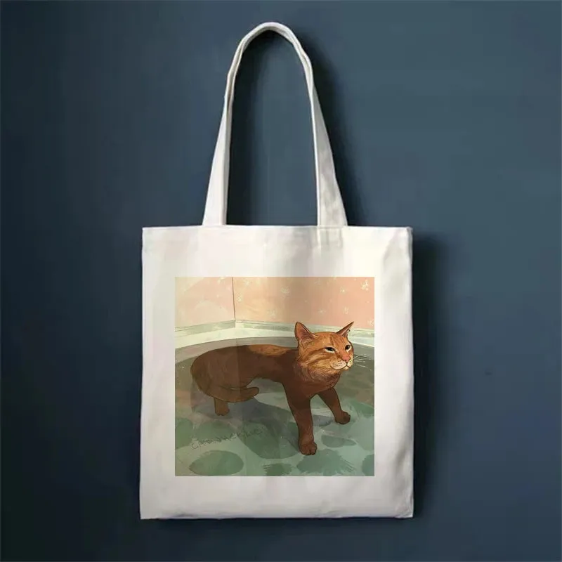 Cat-itude Canvas Tote