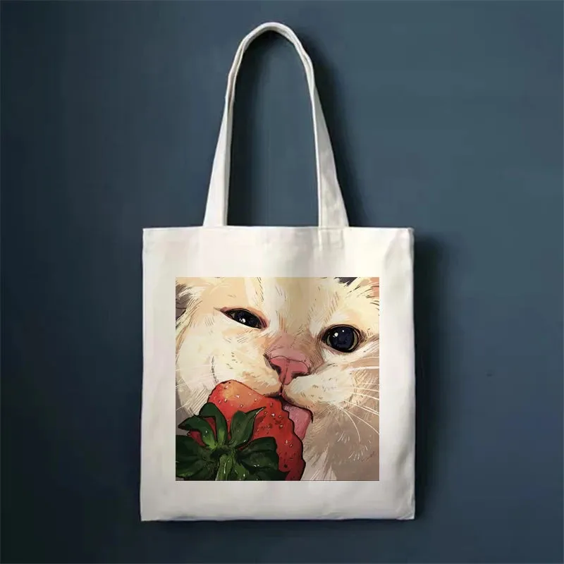 Cat-itude Canvas Tote