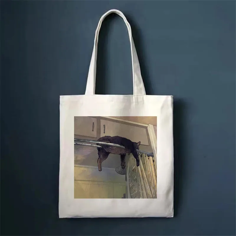 Cat-itude Canvas Tote