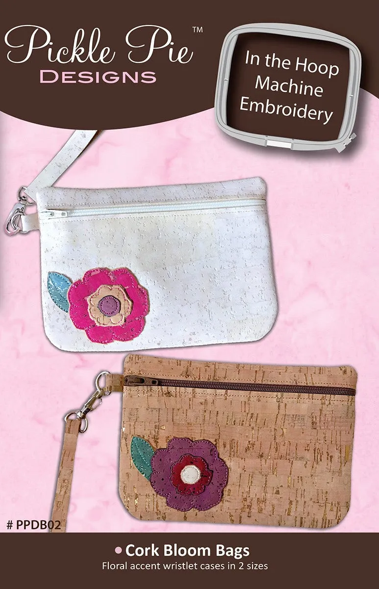 CD Cork Bloom Bags Pattern