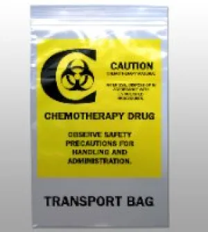 Chemo Drug Transport Bag Elkay® Plastics Clear Bag LDPE 6 X 9 Inch - Elkay Plastics  Mfr# F20609CTB