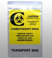 Chemo Drug Transport Bag Elkay® Plastics Clear Bag LDPE 6 X 9 Inch - Elkay Plastics  Mfr# F20609CTB