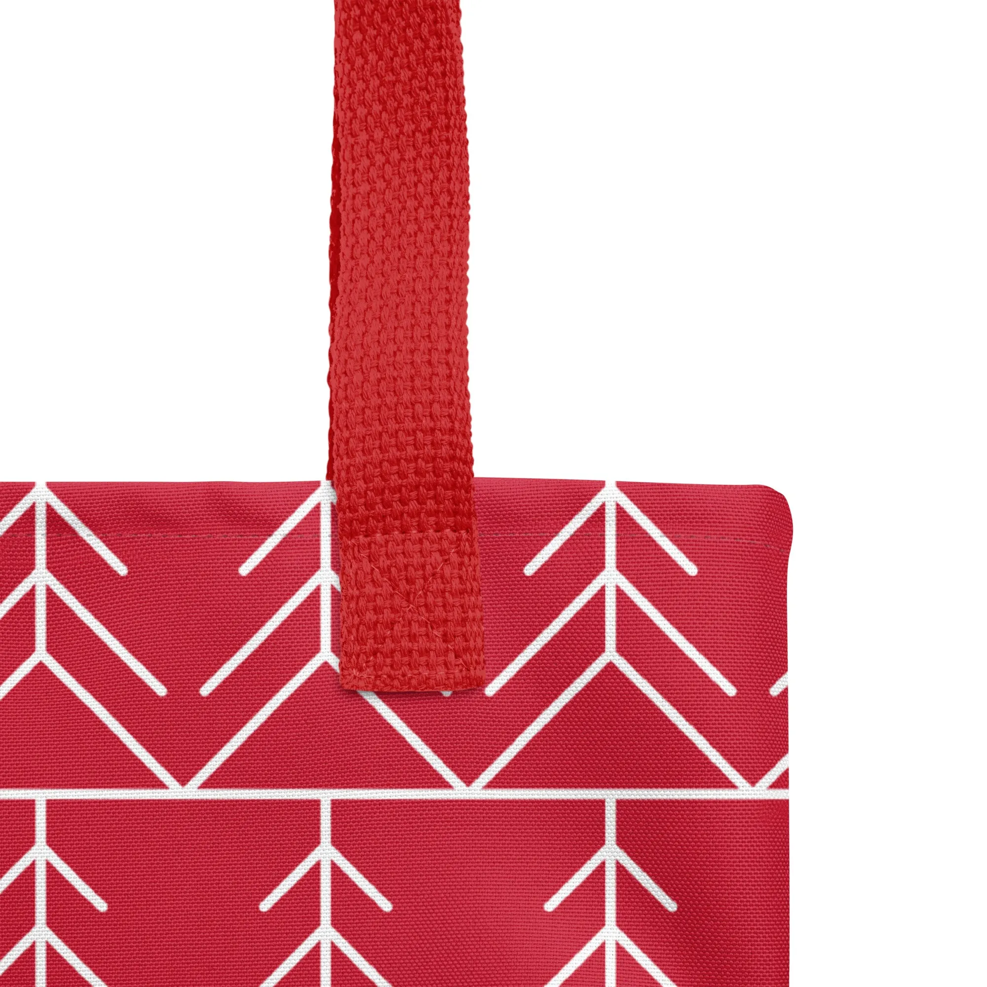 Christmas Tote Bag - Fir Tree (Glamourange Festive Pattern Christmas Tote Bags)