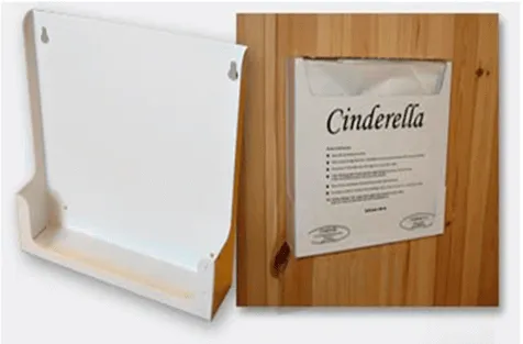 Cinderella Steel Bag Holder