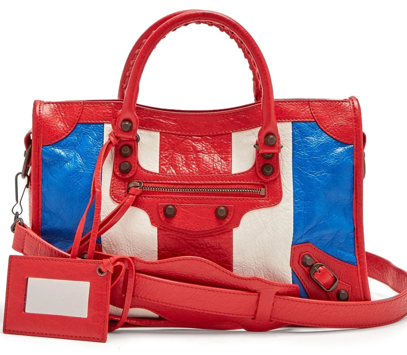 Classic City S Bag - Red, White & Blue Stripes