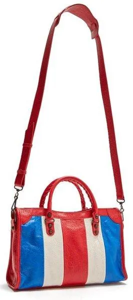 Classic City S Bag - Red, White & Blue Stripes