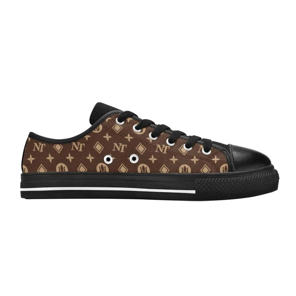 Fancy NT Brown Women's Classic Canvas Shoes