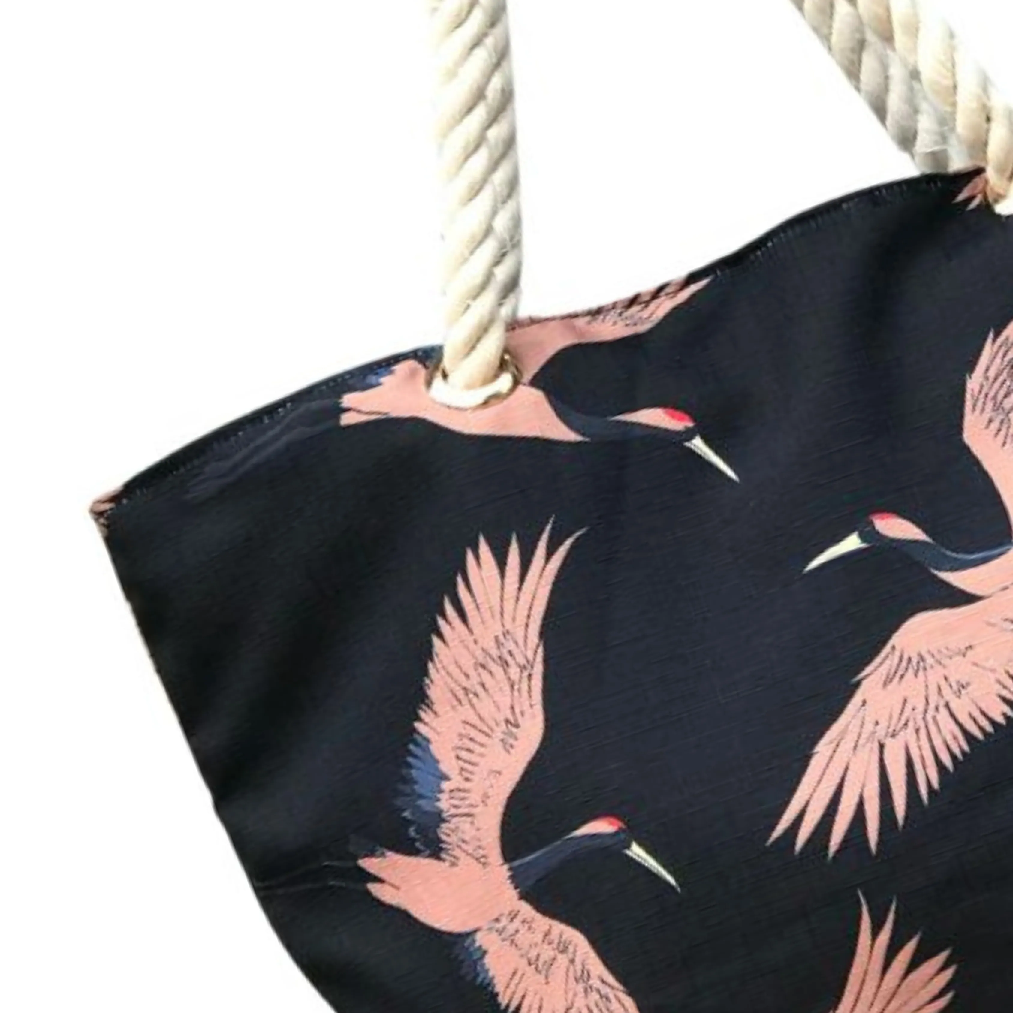 FLUTTER CANVAS TOTE