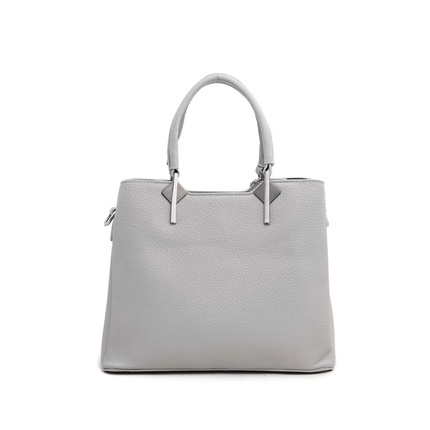 Grey Formal Hand Bag P35972