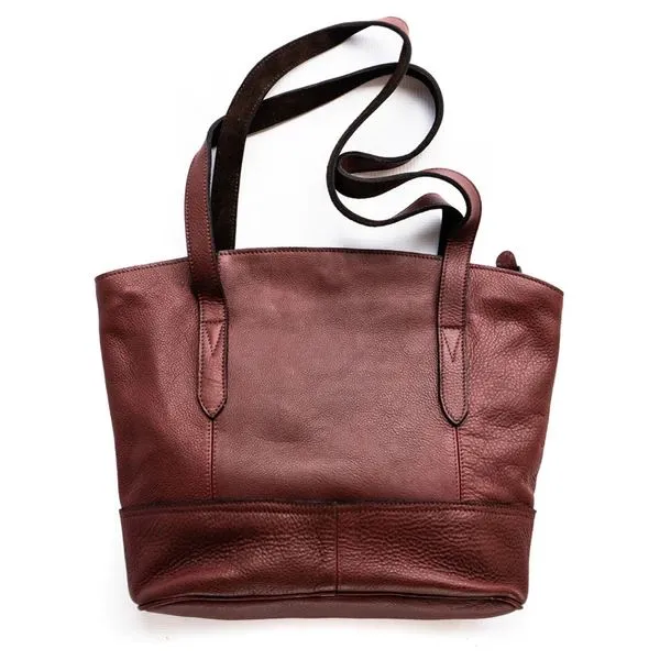 Groundcover Leather Shopping Bag