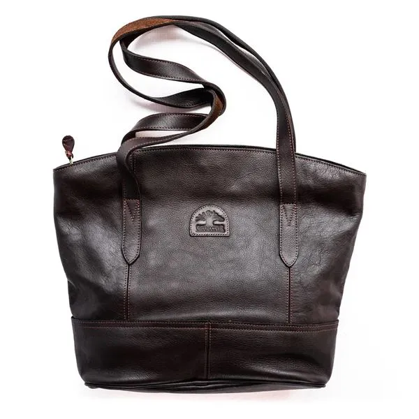 Groundcover Leather Shopping Bag