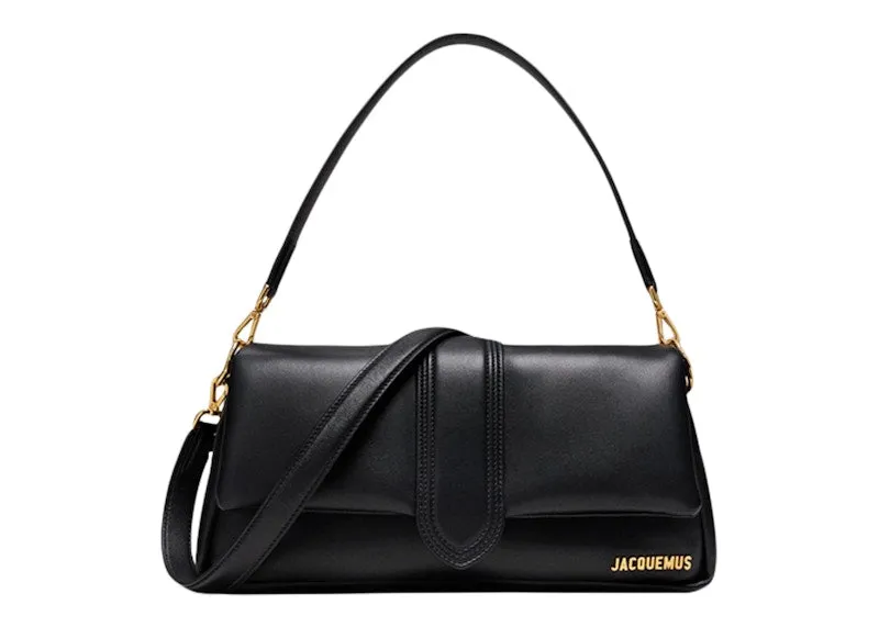 Jacquemus Le Bambimou Puffed Flap Bag Black