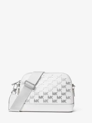 Jet Set Large Embellished Faux Leather Dome Crossbody Bag | 55991