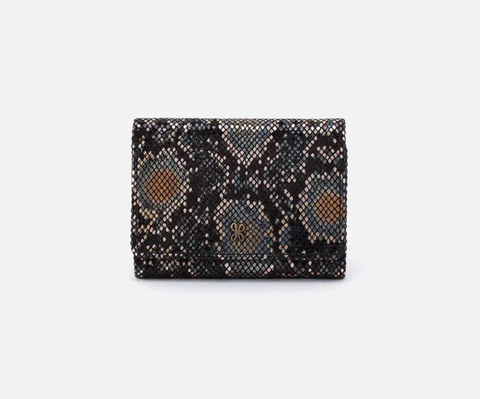 Jill Trifold Wallet in Halo Shimmer