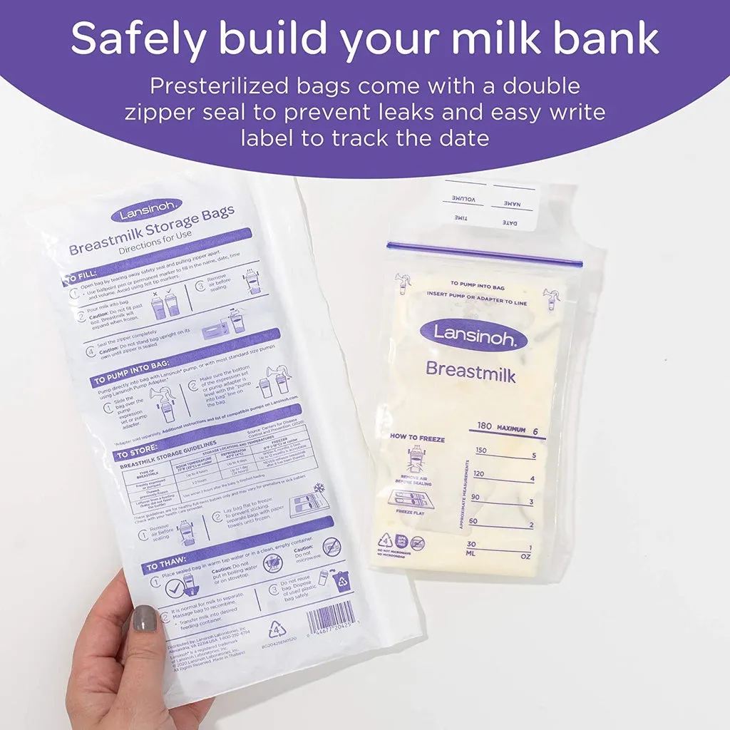 Lansinoh Breastmilk Storage Bags (50pcs)