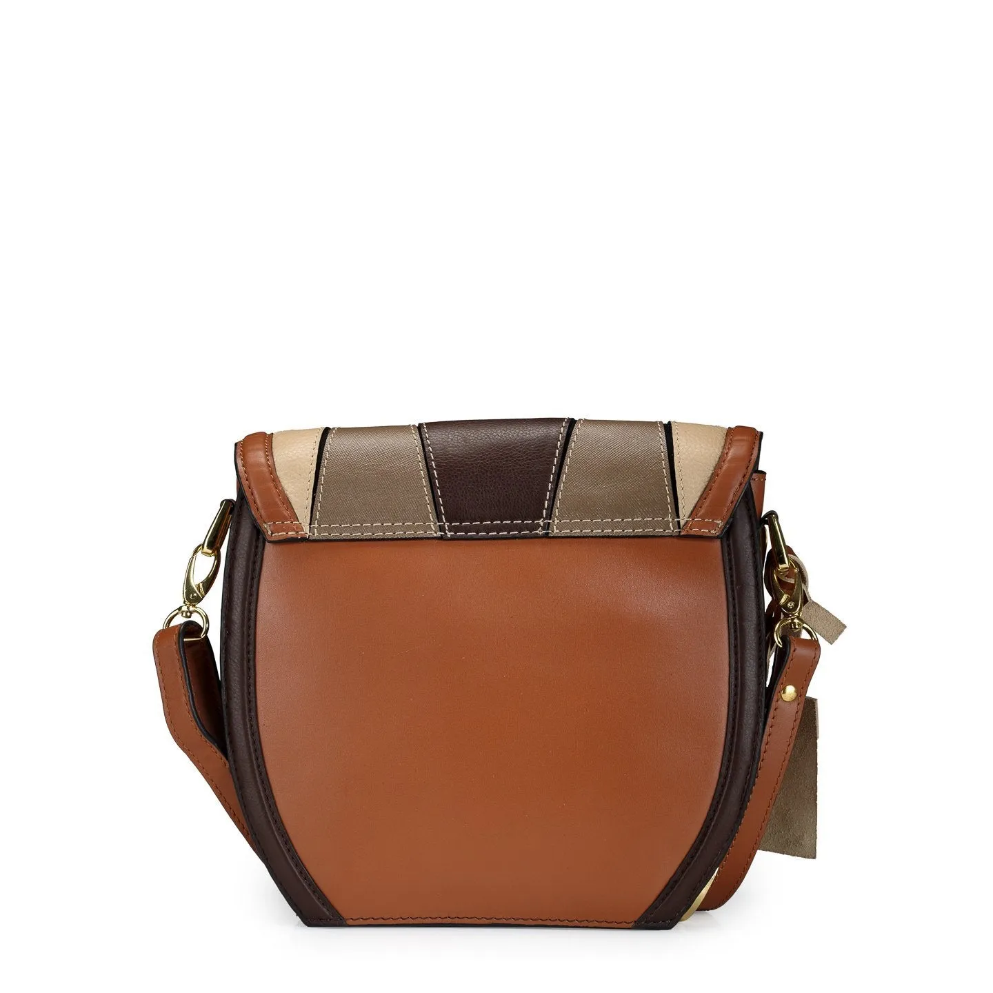 Leather Crossbody Bag - PR1043