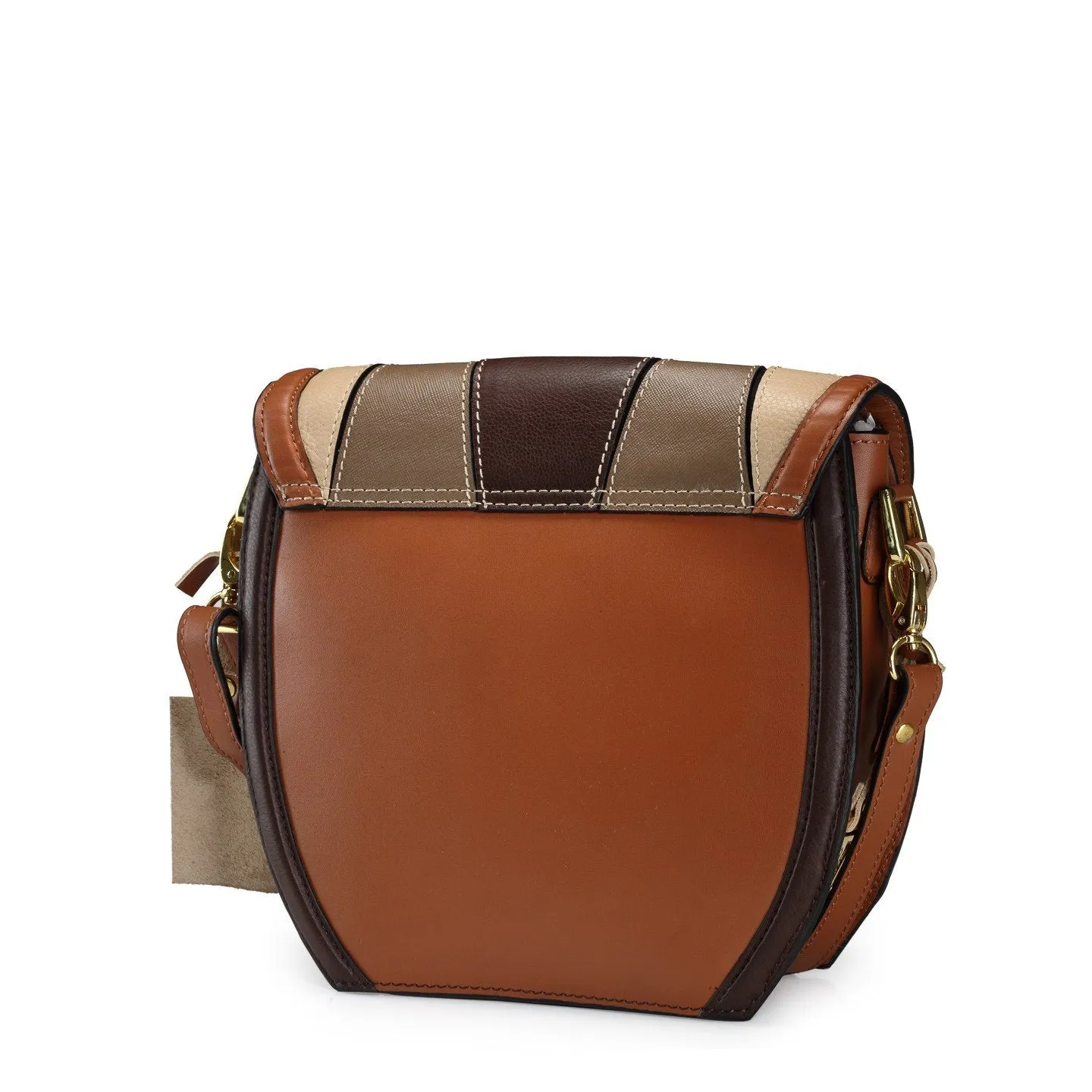 Leather Crossbody Bag - PR1043