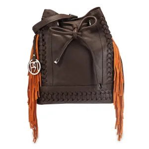 Leather Shoulder Bag - PR1075