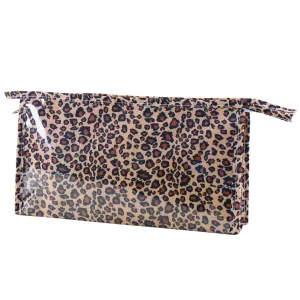 Leopard Print Cosmetic Bag