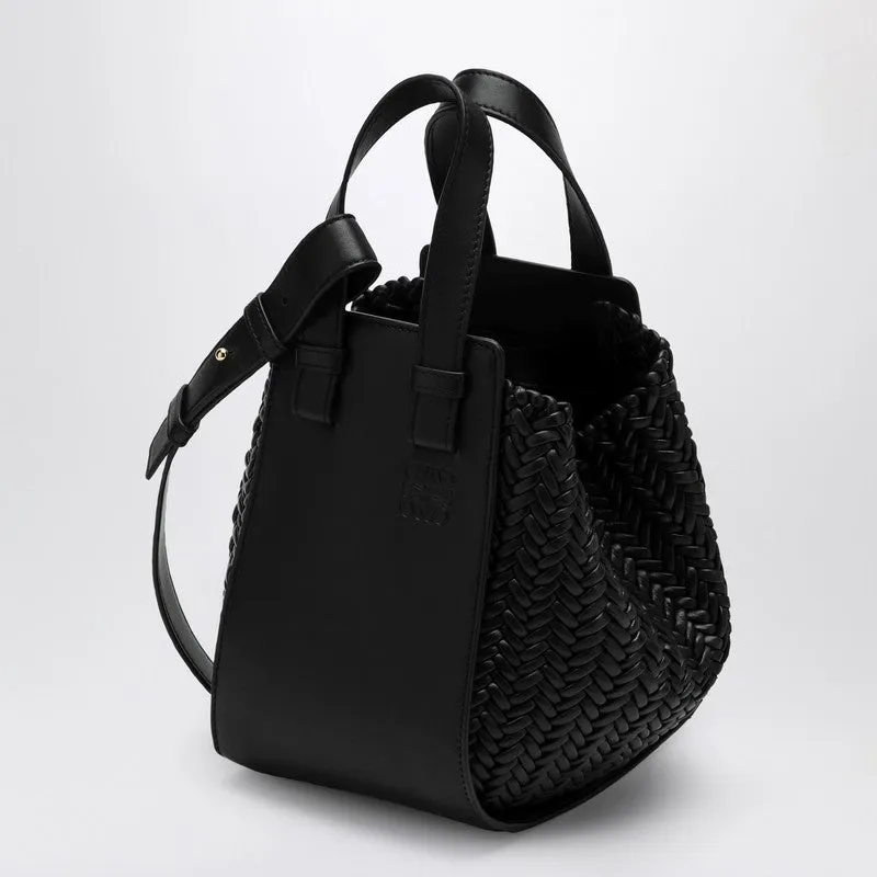 Loewe Black Leather Hammock Bag Women