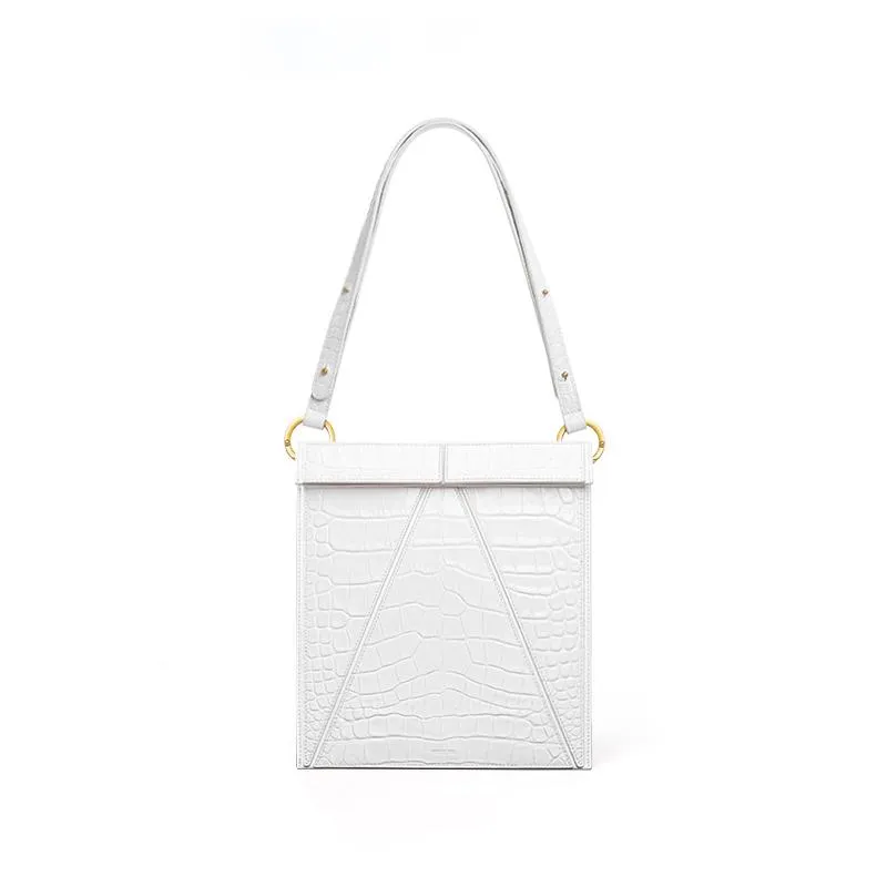 Loop Classic Foldable Handbag - White