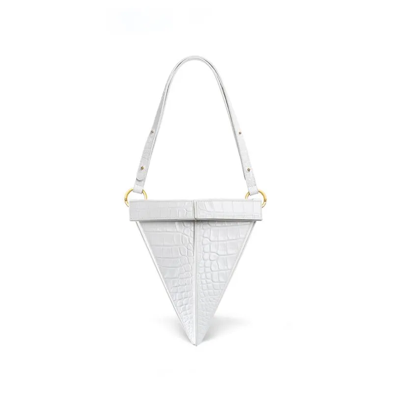 Loop Classic Foldable Handbag - White