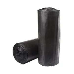 McKesson Super Heavy Duty Black Trash Bag, 60 gal, 1.4 Mil