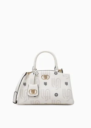 Monica Inf Print Tote Printed Ivory