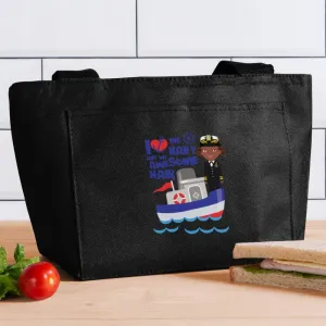 Navy Lunch Bag