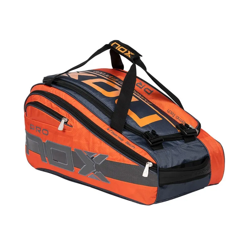 NOX Paletero Pro Grey Orange Padel Racket Bag [WS]