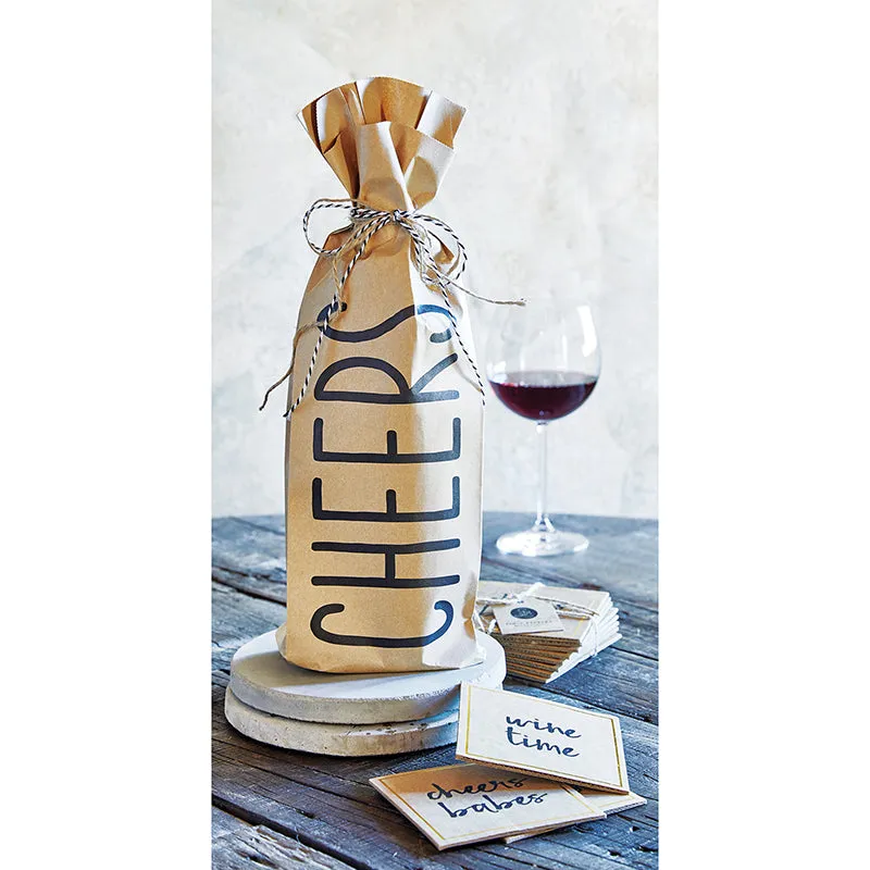 PAPER WINE BAGS - CHEERS ASSORTMENT