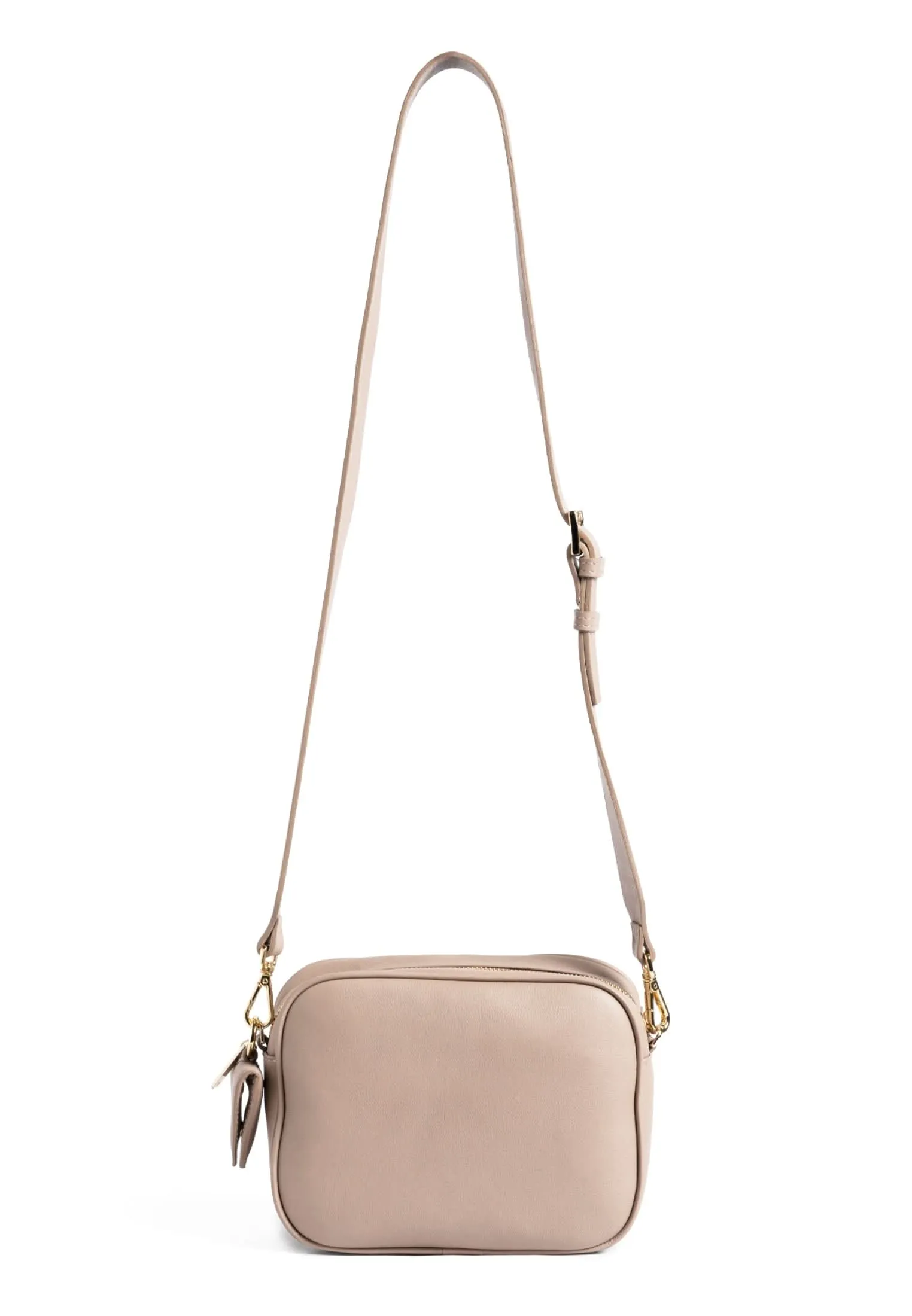 Parise Venice Weave Crossbody - White Gold