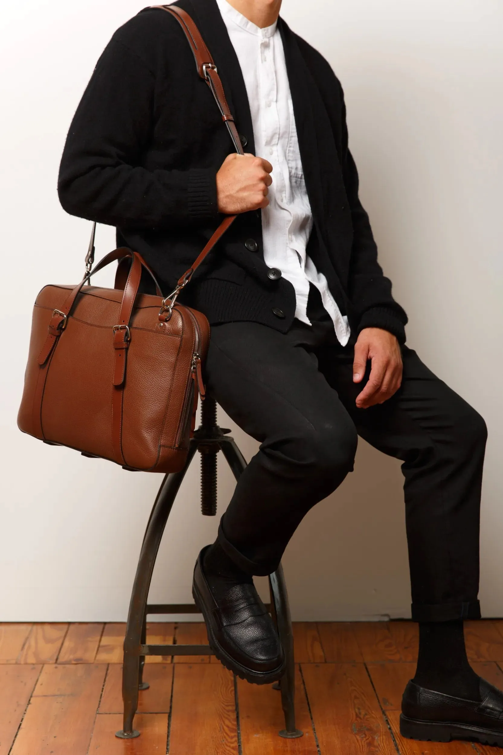 PARKER BRIEFCASE - BROWN