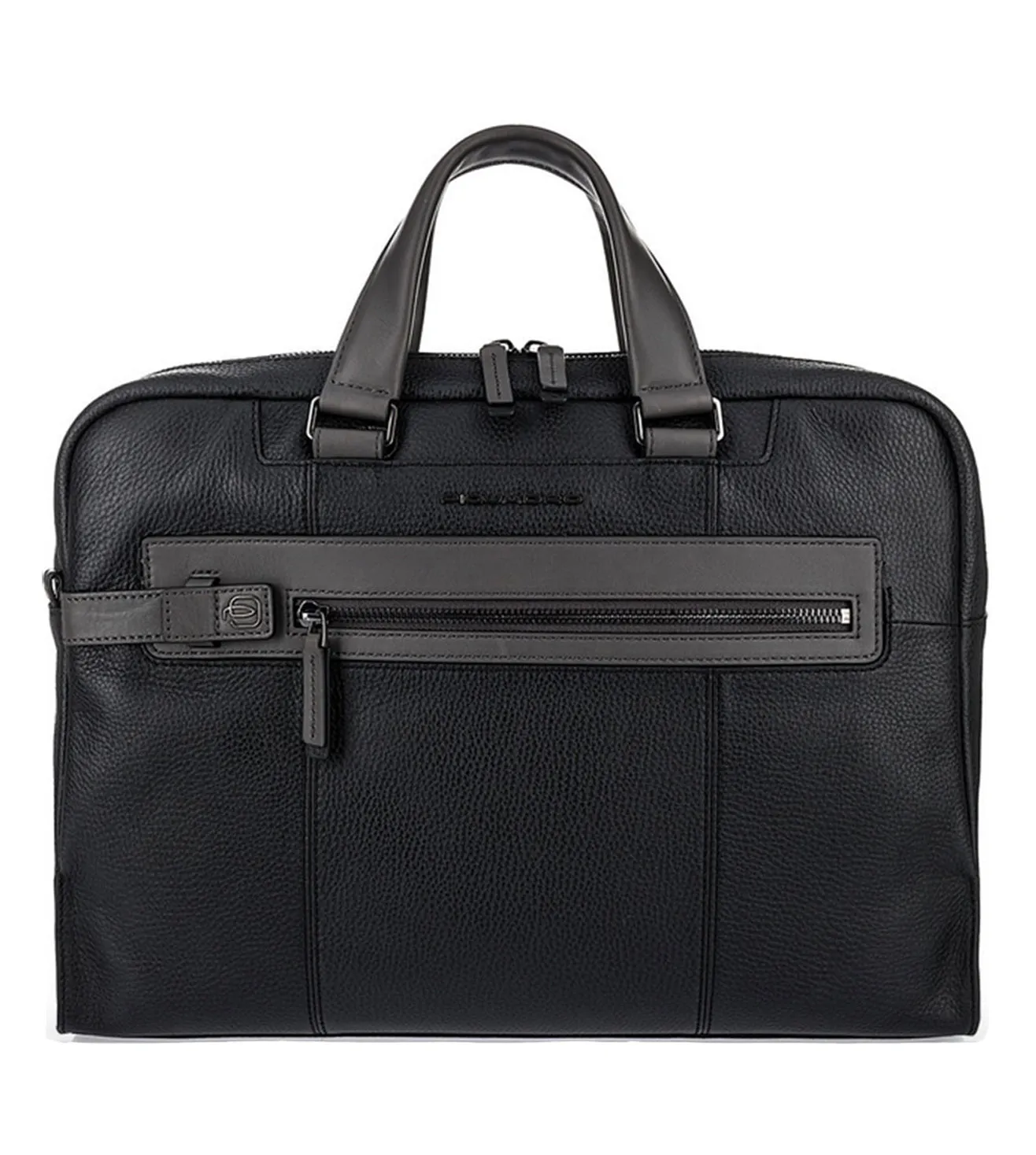 Piquadro Scott Men's Black Laptop Briefcase