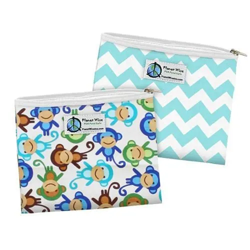 Planet Wise Reusable Sandwich Bag 2 pack