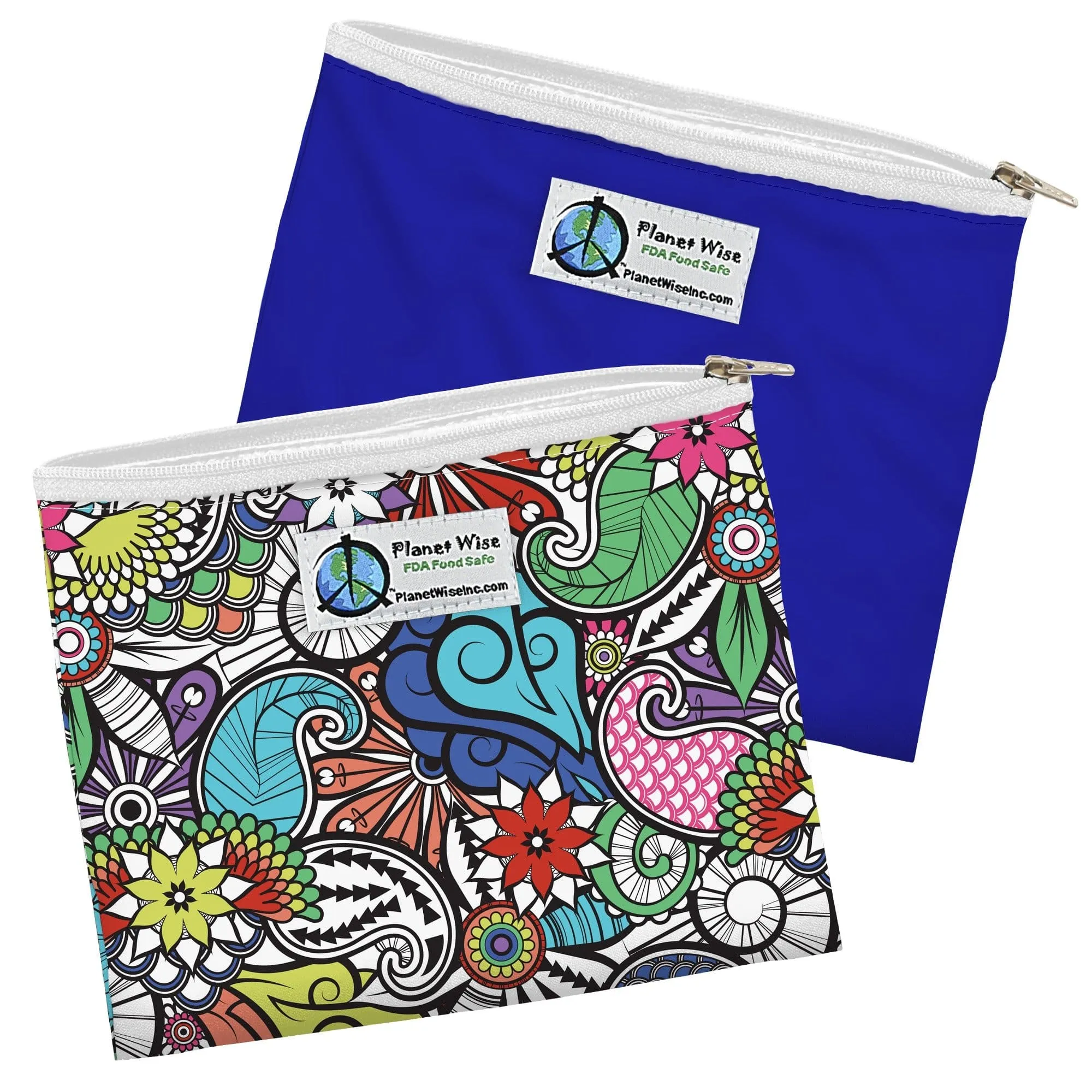 Planet Wise Reusable Sandwich Bag 2 pack