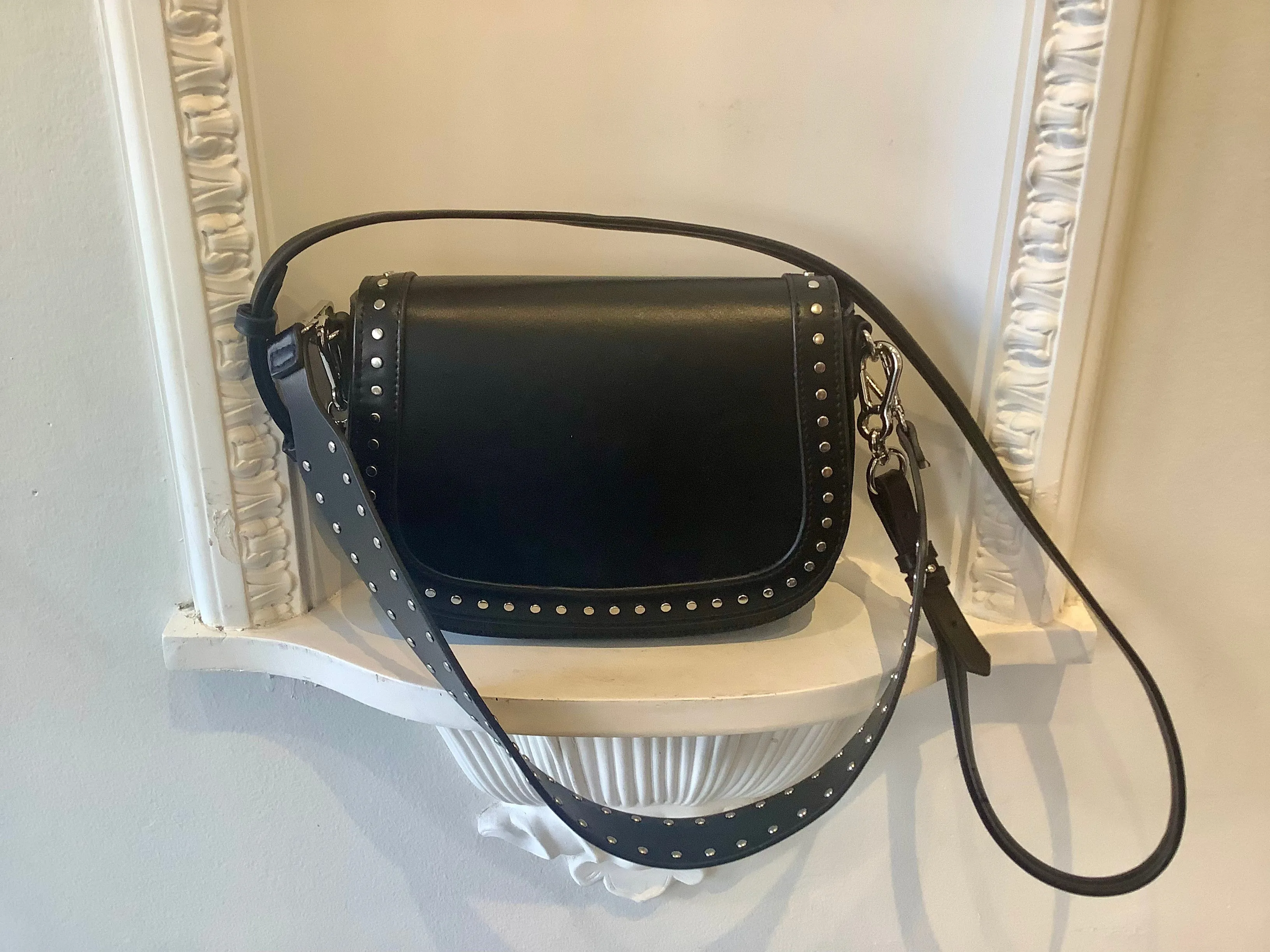 Portugal bags - studded crossbody and shoulder bag