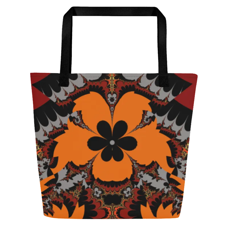 "Buccaneers Fans " Collection - Designer Large Tote Bag