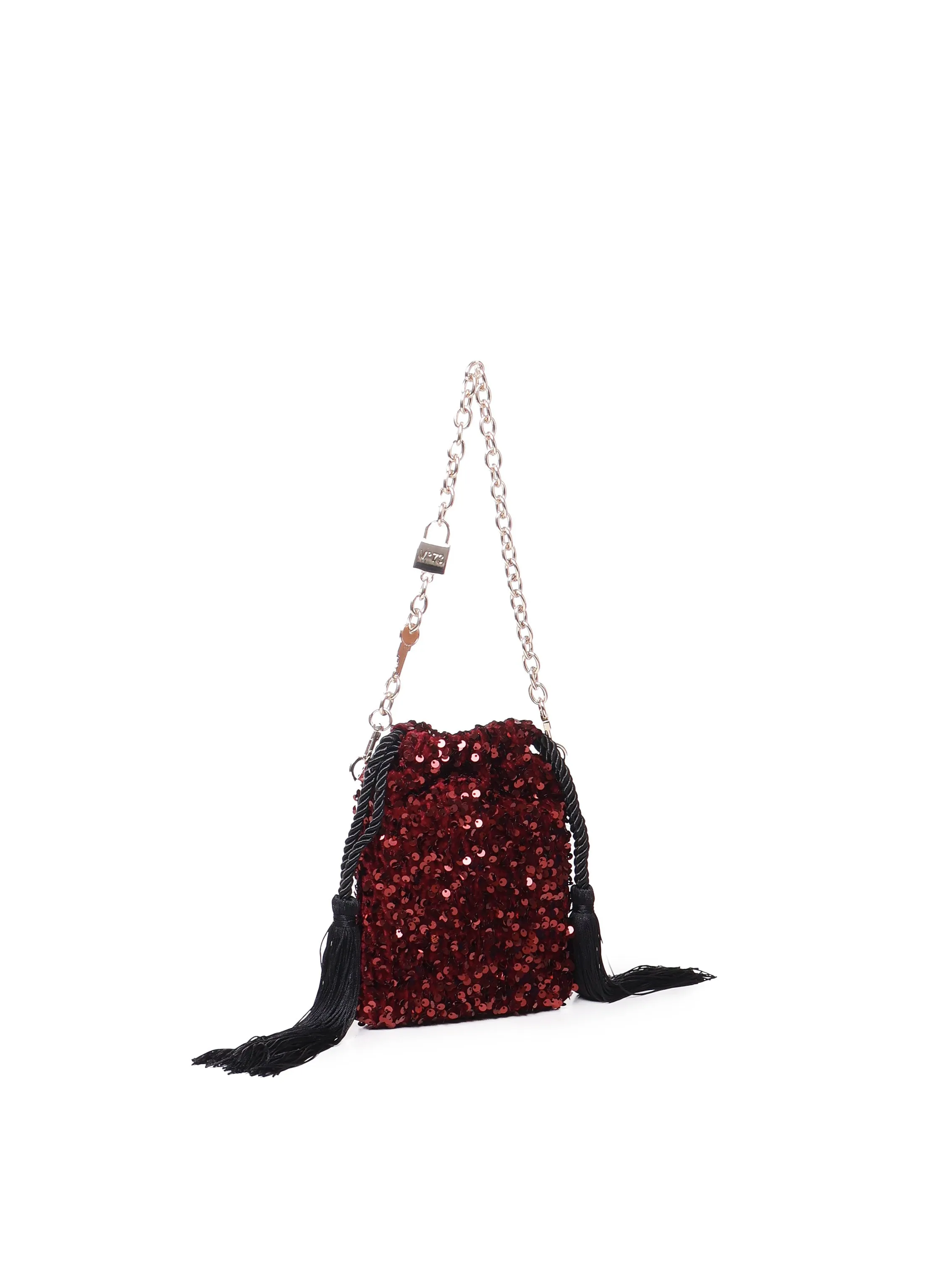 Ruby Drawstring Clutch Bag